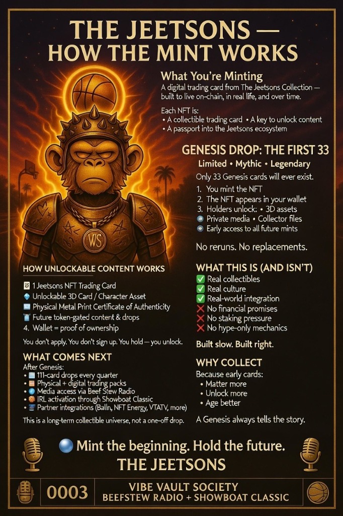 The Jeetsons trading card